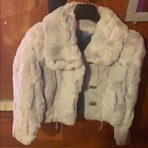 Fur Pale Blue Small/Medium fit